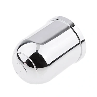 Image of Dolity Towbar Towball Plastic Cap Tow Ball Towing Protect Cover 50mm 2Inch Diameter Chrome, 50mmx70mm
