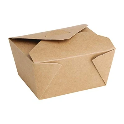 Image of Fiesta Compostable Take Away Food Box 600ml (Pack 400)
