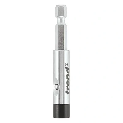 Image of Trend Snappy 66mm One Touch Magnetic Bit Holder, 25mm Retention, Centrotec Compatible, SNAP/BH/OT, Black