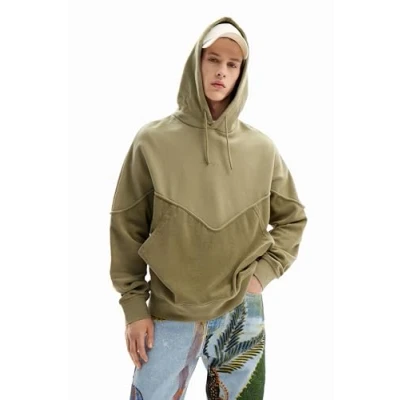 Image of Desigual men&#039;s MAN Template 3 Co sweater, Green, S