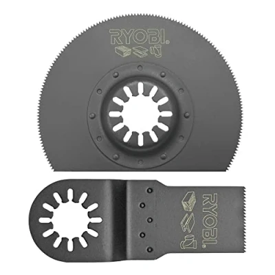 Image of Ryobi RAK02MT Universal Multi Tool Blade Set, 2 Piece