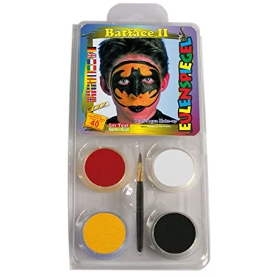 Image of Eulenspiegel Design A Face Paint Pack Batface 1