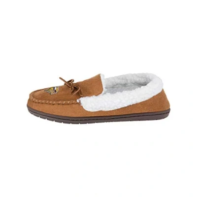Image of Forever Collectibles UK FOCO Officially Licenced Minnesota Vikings Fur Closed Back Moccasin Slipper Medium