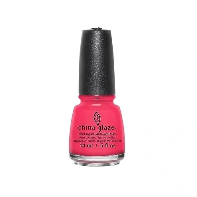 Image of China Glaze Pool Party Nail Polish Lacquer with Hardeners 14ml