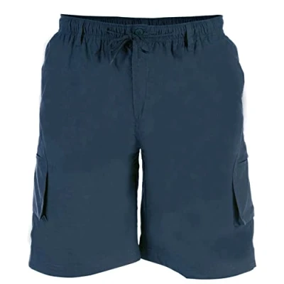 Image of D555 Duke Mens Nick Big Tall Cargo Shorts Navy 5XL