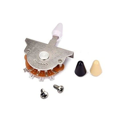 Image of Alnicov 5 Way Pickup Selector Switch with Tips for ST FD Electric Guitar Parts Replacement