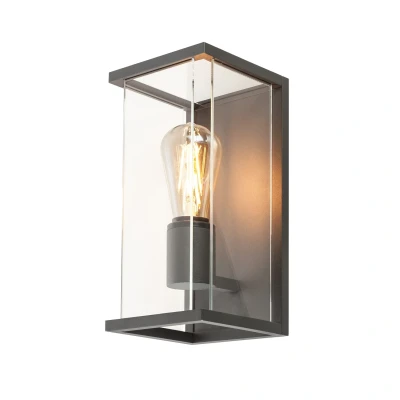 Image of SLV Quadrulo outdoor wall lamp in lantern shape