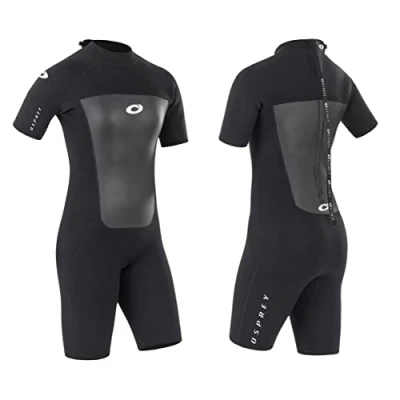 Image of Osprey Women&#039;s Osp L Origin Shorty Wetsuit, Black, XS UK