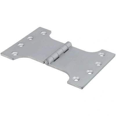 Image of 2x TIMCO Parliament Hinge (488) Solid Brass Satin Chrome 234222