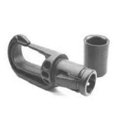 Image of Black Auto Locking Plastic Hooks for 6 &amp; 8mm Bungee Cord (Pack of 2, 10, 100) (10 PACK)