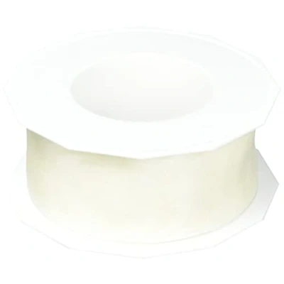 Image of C.E. Pattberg Präsent 40 mm 25 m Wired Organza Ribbon 4 Seasons, Cream