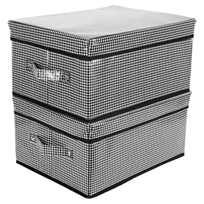 Image of COUNTRY CLUB Pop Up Storage Chest Two Packs 30 x 20x 40cm (Rockabilly), Grey, 30x20x40cm