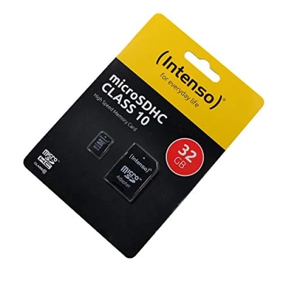 Image of 32GB Memory Card for Pixpro WPZ2, microSDHC, Class 10, HighSpeed, +SD Adapter