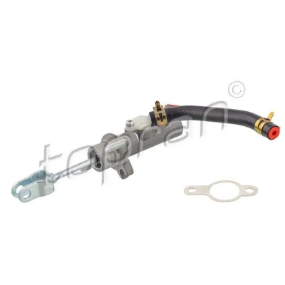 Image of 416101G000 Clutch Master Cylinder TOPRAN 820 289 with seal connection line, Plug in cable KIA: RIO 2