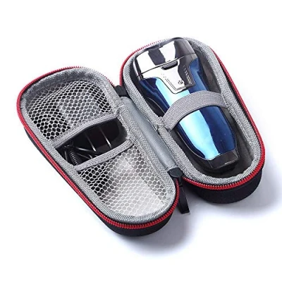 Image of Kaxich Portable Travel Shaver Protective Pouch Bag Trimmer Storage Box Cover Case for Braun Series 3 3040 &amp; 340S 3010 4 3050 390CC 380S Wet Dry Electric Razors
