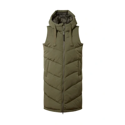 Image of TOG24 Ranskill Womens Gilet, Quilted Puffer, Wind Resistant, Warm, with Thermal Eco Filling, Hood, Two Lower Zip Pockets and Way