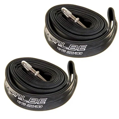 Image of Schwalbe 700 x 18 28c Road Bike Inner Tubes Presta 60mm Long Valve (Pair)