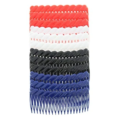Image of Zac&#039;s Alter Ego Pack of 12 7cm Plastic Side Ladies Combs