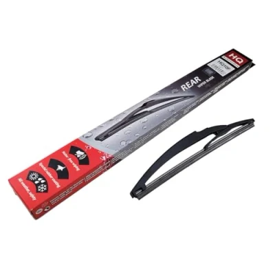 Image of HQ AUTOMOTIVE Rear Blade Windscreen Wiper Blades fits VAUXHALL Astra 1pc Replacement K 2015 onwards Graphite Coated Natural Rubber No Smear Judder Free Model HQ10F V2