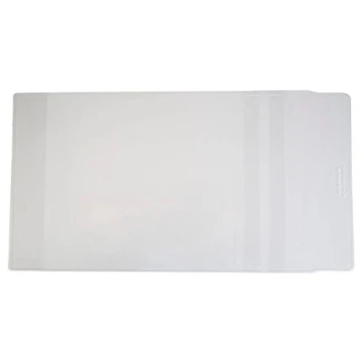 Image of 3 x PAPERBACK BOOK COVERS 286mm clear plastic reusable!