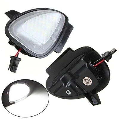 Image of KATUR 2Pcs Under Side Mirror Puddle 6 LED Lights for VW GTi/Golf MK6 6/MKVI 2010 2014 Car Styling