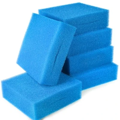 Image of LTWHOME Compatible Replacement Coarse Foam Filter Sponge Fit for Oase Biotec 5/10/30, Blue (Pack of 6)