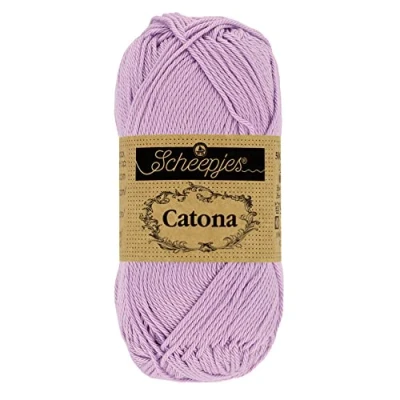 Image of Scheepjes Catona 520 Lavender Yarn 1x10g