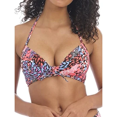 Image of Freya Serengeti Haze Non Wired Triangle Bikini Top Pink 38C