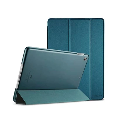 Image of ProCase Smart Case for iPad Mini 5 2019 7.9 Inches(Model: A2133 A2124 A2126 A2125), Ultra Slim Lightweight Stand Protective Cover Shell with Translucent Frosted Back Teal