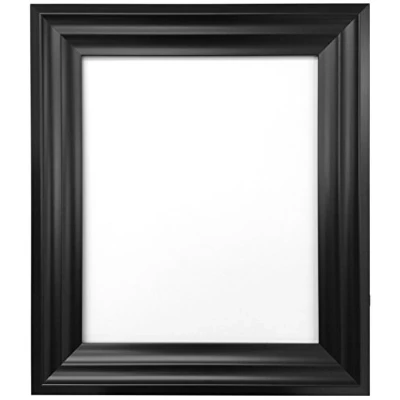 Image of FRAMES BY POST Firenza Matt Black Picture Photo Frame Plastic Glass A3