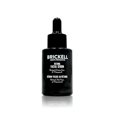 Image of Brickell Men&#039;s Retinol Skin Care Serum Treatment For Firming Face Lines &amp; Eye Wrinkles, Deep Hydrating Facial Skincare Anti Aging, Fragrance Free, 30ml