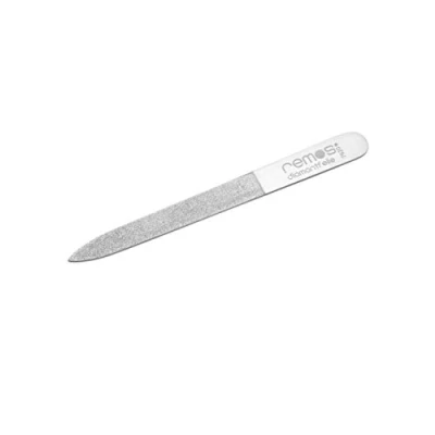 Image of REMOS Diamond Nail File Made of Stainless Steel fine and coarse Side 10 cm