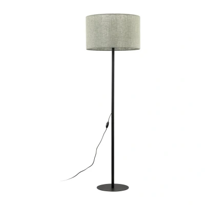 Image of Earth Floor Lamp With Shade Green 1xE27