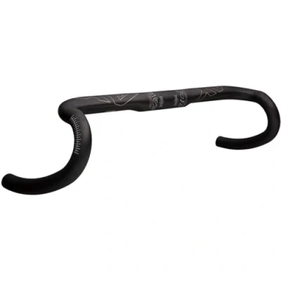 Image of Easton EC90 AX 40 cm 16 Carbon Compatible with Di2 Road Handlebars, Unisex, Black,