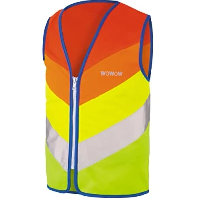 Image of Wowow Youth Unisex Rainbow Children&#039;s Curit Vest, Yellow, M EU