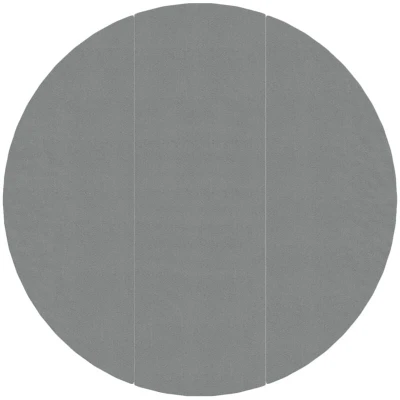 Image of vidaXL Pool Ground Cloth Light Grey Ø396 cm Polyester Geotextile