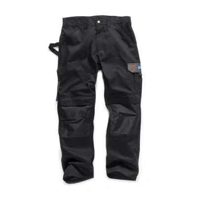 Image of Tough Grit Work Trousers Black 33L