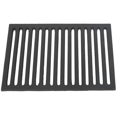 Image of 16 Inch Spanish/Valencia Dog Basket Fire Grate Flat Cast Iron
