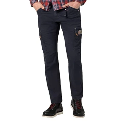Image of Timezone Men&#039;s Regular Rogertz Slacks, Total Eclipse, 33 W/32 L