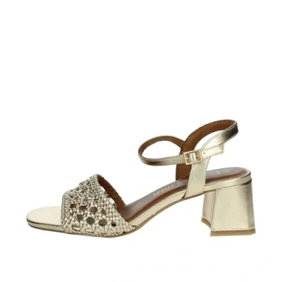 Image of Marco Tozzi Sandals, Women&#039;s, Size: 37, Gold shoes