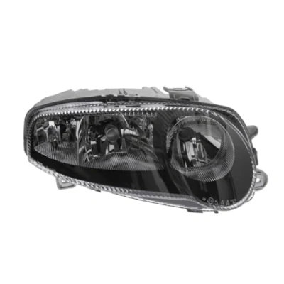 Image of 0000060686817, 60686817, 60698931 Headlights TYC 20 0121 55 2 right H7/H1/H7 with front fog light for hand traffic without electric motor