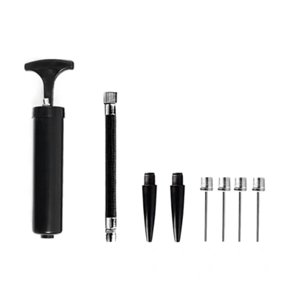 Image of GZTFPQ 7.9&quot;&quot; Portable Hand Air Ball Pump Inflator Kit with Needle, Nozzle, Extension Hose for Soccer Basketball Football Volleyball Water Polo Rugby Exercise Sports Balloon Swim Inflatables