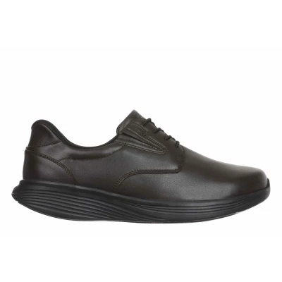 Image of MBT SF 100 Men&#039;s Classic Style Shoes Physiological and Comfortable Maximum Comfort Stability with Rocker Sole Casual Lace up Shoes, Brown, 11 UK