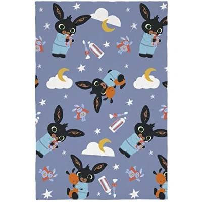 Image of Bing Bunny Super Soft Kids Official Fleece Blanket Bed Throw