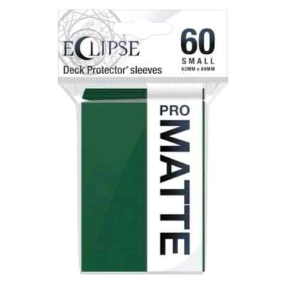 Image of Ultra Pro Eclipse Matte Small Sleeves 60 Pack Forest Green