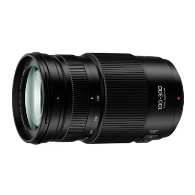 Image of PANASONIC LUMIX G II Vario Lens, 100 300MM, MIRRORLESS Micro Four Thirds, Power O.I.S, H FSA100300 (USA Black) (Certified Refurbished)