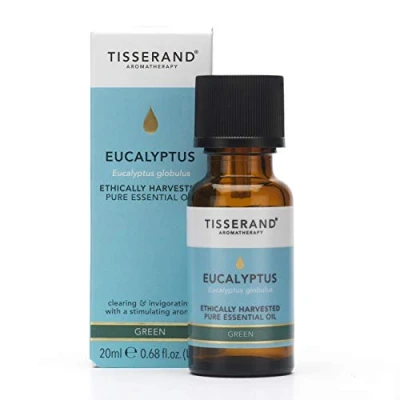 Image of Tisserand Aromatherapy ,EUCALYPTUS Ethically Harvested Essential Oil ,Massage Oil, , Skin For Diffuser ,100% Pure 20ml