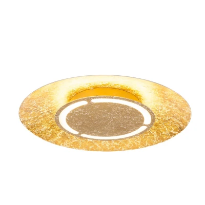 Image of Tabea 50cm Integrated LED Semi Flush Ceiling Light Gold Colors 3000K