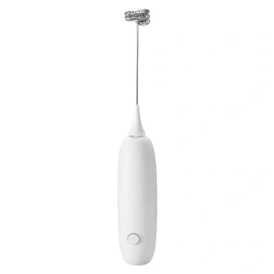 Image of Milk Frother Handheld Foam Maker Electric Battery Operated for Coffee, Latte, Cappuccino, Hot Chocolate