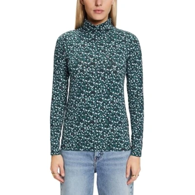 Image of ESPRIT Women&#039;s 103CC1K302 T Shirt, 388/BOTTLE Green 4, XXS